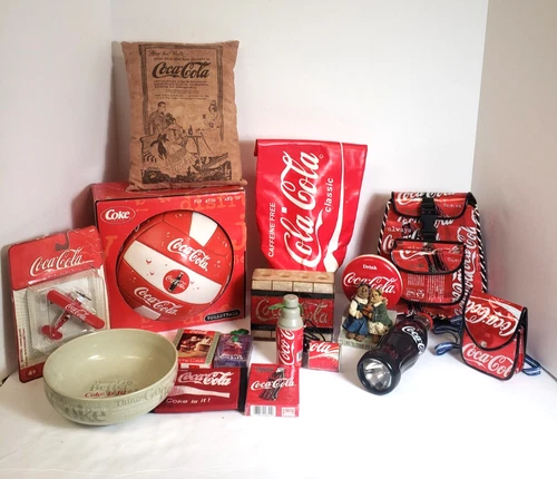 Coca Cola Vintage Lot Of 15 Collectibles