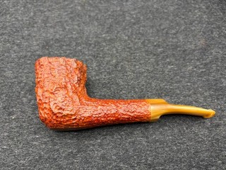 VINTAGE HUGE ESTELLA SAVINELLI HAND MADE RUSTICATED ESTATE PIPE