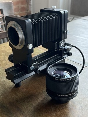 Contax Carl Zeiss S-Planar 100 mm f/ 4 AEG With Bellow C/Y | eBay