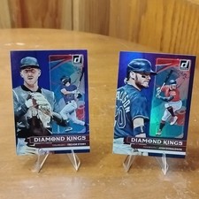 Panini Diamond Kings 2022 Trevor Story #29 Colorado & Josh Donaldson #10 Minnes…