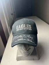 2008 Eagles Long Road Out of Eden black hat autograph Timothy B Schmit Joe Walsh