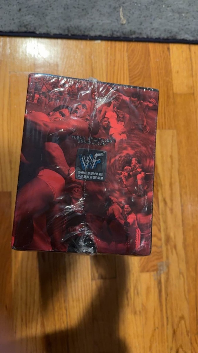 【激レア】WWF Wrestlemania THE LEGACY レッスルマニア WWF - WrestleMania: The Legacy (VHS, 2000, 15-Tape Set) for