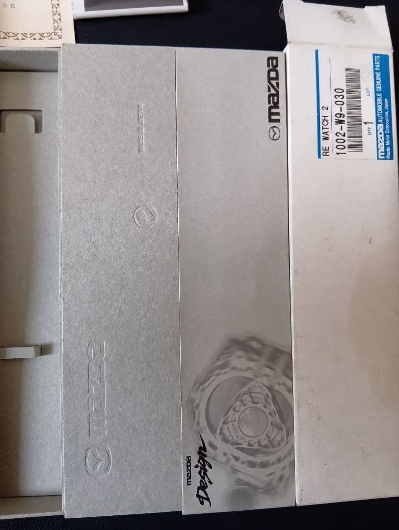 Mazda RE WATCH 2 Rotary Engine Wristwatch Silver Rare Limited Mazda RE WATCH 2 Rotary Engine Wristwatch Silver Rare Limited