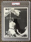 1980s Michael Jordan DUNK Type 1 Photo PSADNA PERFECT classic Jordan face/yell.