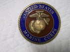 United States Marine Corps Mount on Wall Plaque 3" Inch Coin 3M — photo 1
