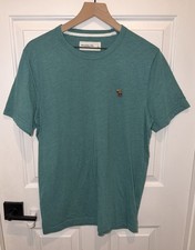 Abercrombie  Fitch Soft A F Tee T Shirt Emerald Green Men  s Size Large L Moose