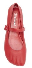 Jeffrey Campbell Step In Ballet Flat Red 160 Rare Size US 6