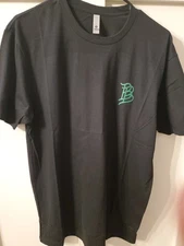 BRANDED BILLS NEXT LEVEL TSHIRT LARGE BRAND NEW BLACK GREEN