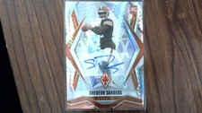 2025 Panini Phoenix Shedeur Sanders Hyper Auto