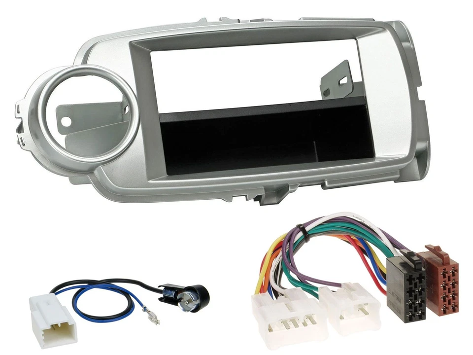 JVC Bluetooth MP3 USB DAB Autoradio für Toyota Yaris (11-14) - silber - Bild 3 von 4