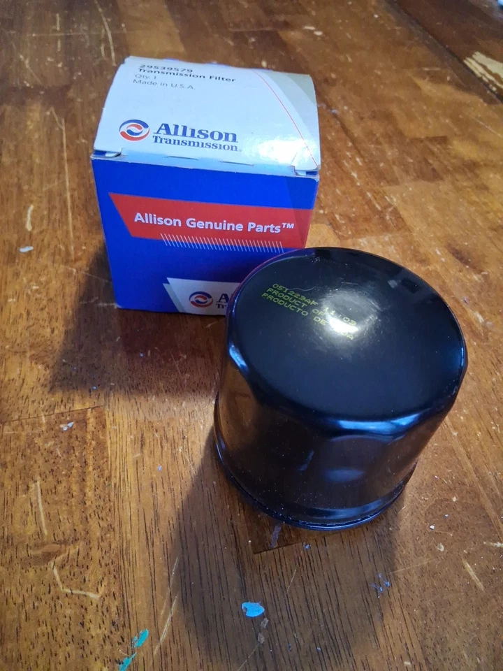 Filtro de aceite Allison piezas originales OEM 29539579 nuevo en caja Foto 4 de 4