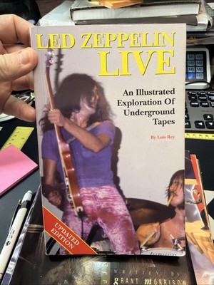 Led Zeppelin Live By Luis Rey - An Illustrated Exploration Of Underground Tapes