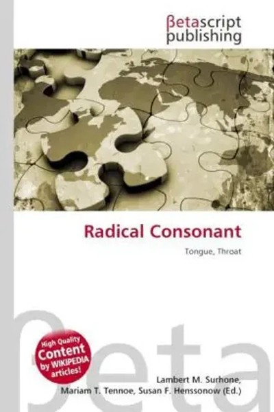 Lambert M. Surhone (U. A.) | Radical Consonant | Taschenbuch | Englisch (2026)-image