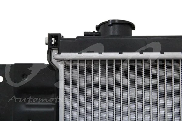 For Jeep Wrangler 87-05 Downflow Engine Coolant Radiator with Transmission Oil Foto 3 de 4