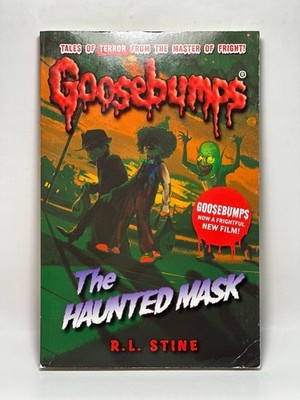 10th Print #11 The Haunted Mask 1 Goosebumps Book UK Classic Series Reprint GOOD
