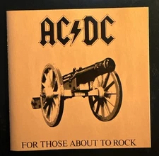AC/DC - For Those About To Rock We Salute You CD  Atlantic Made in U.S.A. 1981