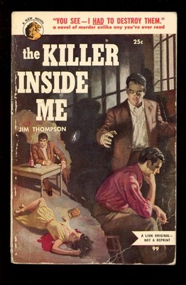 Jim Thompson The Killer Inside Me - 1st Print - Lion Books #99 - 84