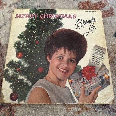 Brenda Lee   Merry Christmas From Brenda Lee - 1964 Mono Vinyl LP Record Album