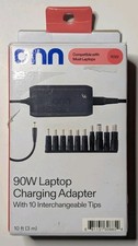 onn 90W Universal Laptop Charger Adapter 10 Tips Compatible Dell HP Lenovo ASUS