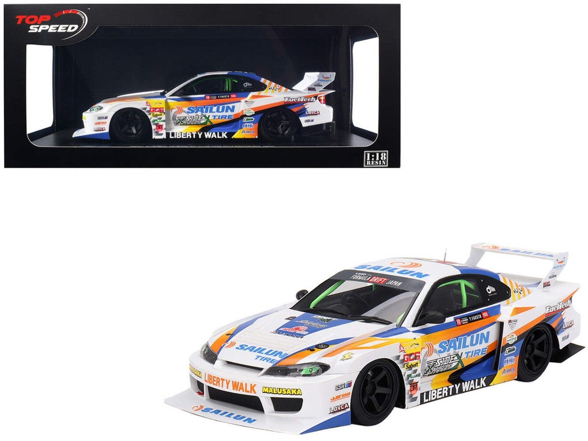 1/18 Nissan LB-Super Silhouette S15 SILVIA #555 Yukio Fausto