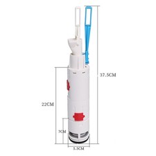 Toilet System Concealed Toilet Drain Valve Oxidation Resistant For WDI Tanks