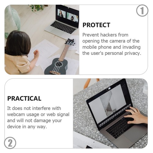 6 Pcs Kameraabdeckung Webcam -Cover Für Smartphone Computerkameraschutz - Bild 7 von 12