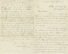 George H. Stevens – 10th New York Cavalry – Civil War Handwritten Letter – 1865