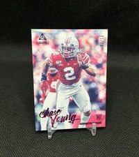 2020 Luminance Chase Young /10 PINK SSP Rookie Card No. 106 JERSEY NUMBER MATCH!. rookie card picture