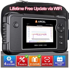 ANCEL FX2000 PRO OBD2 Scanner Engine ABS SRS Code Reader Car Diagnostic Tool US