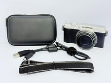 OLYMPUS STYLUS SH-1 Silver Compact Digital Camera Tested Working Japan