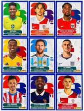Panini World Cup 2026 BLUE CRUMPLE Parallel Stickers - Choose Sticker 