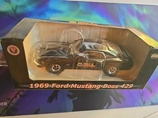 💥Napa Tools And Equipment 1969 Ford Mustang Boss 429 1/24 Diecast