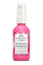 Heritage Store Rosewater Moisturizer 2 oz Spray