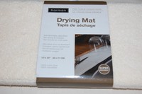 Harman Drying Mat Natural 15 X 20 100% Microfiber Nip Harman Drying Mat Natural 15 X 20 100% Microfiber Nip