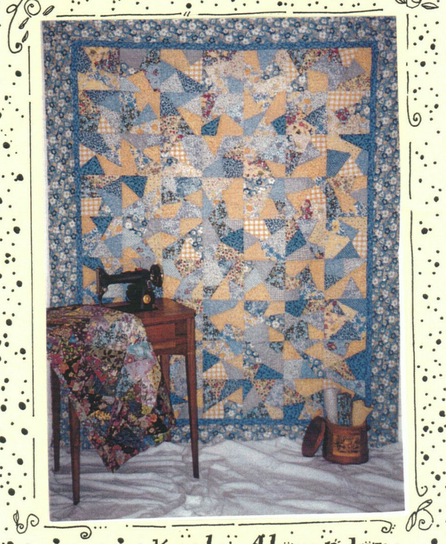 Simply Crazy Quilt Sewing Pattern Lap and Double sizes | eBay
