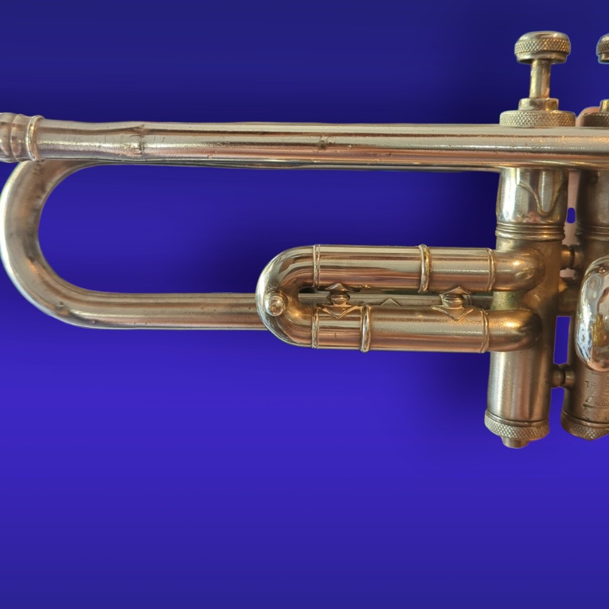 Vintage 1930s Trumpet Buescher Elkhart True Tone Trumpet w