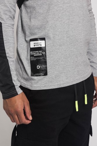 Men's Techwear Utility Long Sleeve Army Buckled T-Shirt SF9054 - Picture 11 of 16