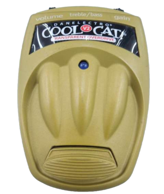 ギター Danelectro Transparent Overdrive V2 Danelectro Cool Cat V2 Transparent Overdrive Guitar Effect Pedal