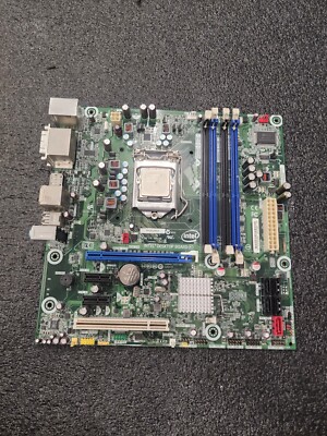 Intel DQ57TM PC System Motherboard LGA1156 Socket DDR3 SDRAM  w/ i3-530 CPU
