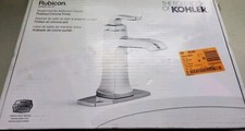 Rubicon Single Hole Single Handle Bathroom Faucet in Polished Chrome