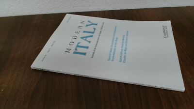 			Modern Italy Volume 26 Issue 2, Anonymous, Cambridge, 2021, Paper		
