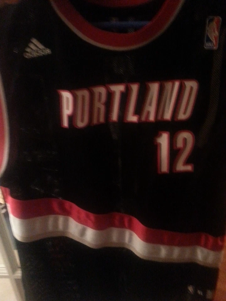 Blazer Lamarcus Aldridge Firmado Jersey Autografiado Talla XL Juvenil Auto Spurs #12 Foto 3 de 4