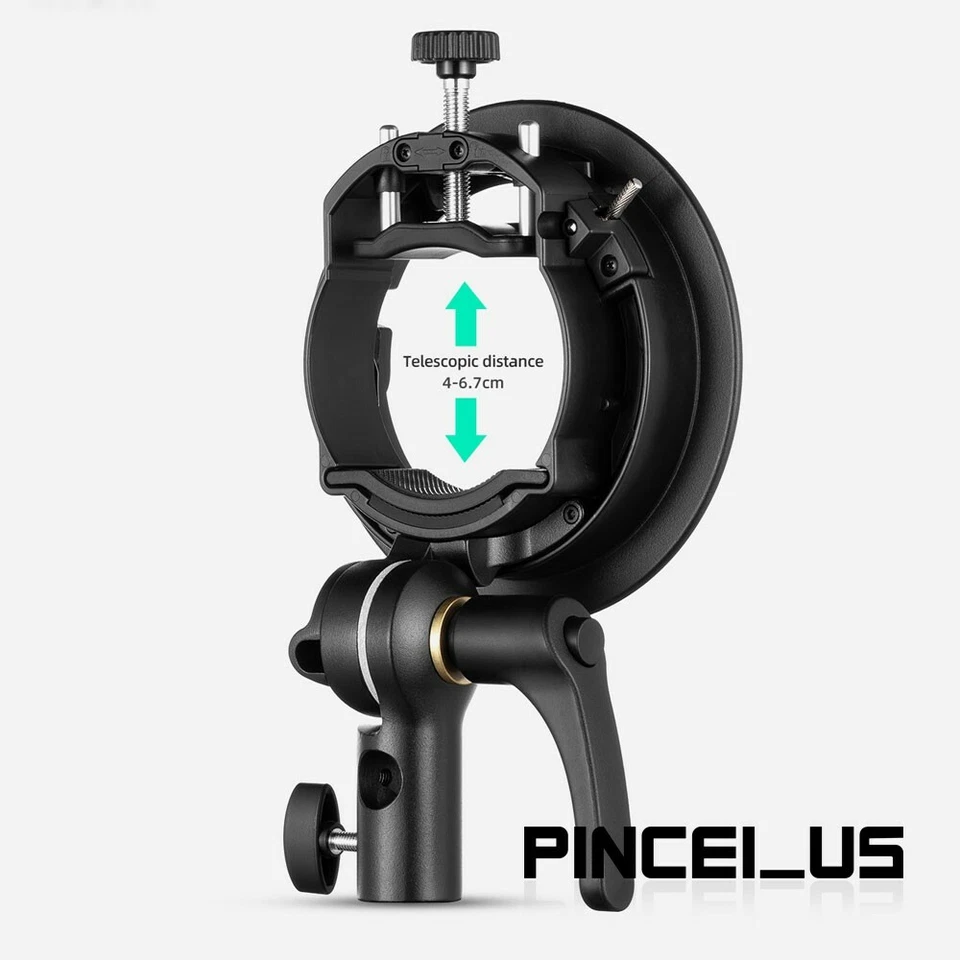 Soporte de flash tipo S Godox S2 para montaje Bowens Godox V1 V860II para Nikon Sony Foto 3 de 4