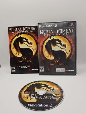 Mortal Kombat: Deception (Sony PlayStation 2 2004) CIB