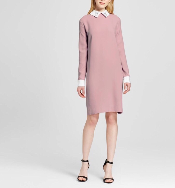 ワンピース VICTORIA BECKHAM Women Mid Skirts DR005227N9361 PINK Baby pink Paneled asymmetric crepe midi skirt | VICTORIA