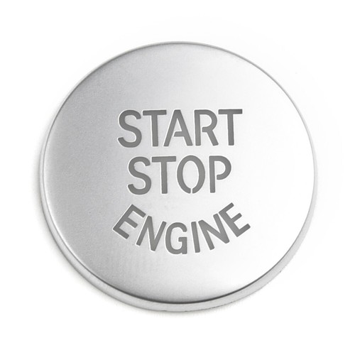 2pcs Chrome Engine Start Stop Push Switch Button Cover for BMW 5 Series F10 F07 - Picture 17 of 24