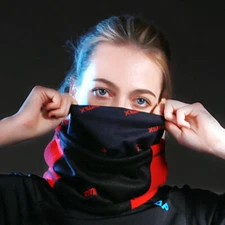 Cold Weather Windproof Neck Gaiter Warmer Scarf Fleece Mask for Men Women