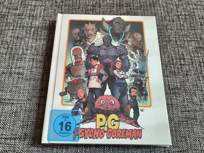PSYCHO GOREMAN 2020 Limited Blu-Ray Mediabook Digibook Cover A Koch Exclusive