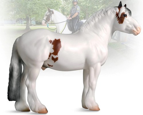 Breyer NEW * Hytyme Legend * 1884 Georg Draft Police Traditional Model Horse - 第 2/6 張圖片