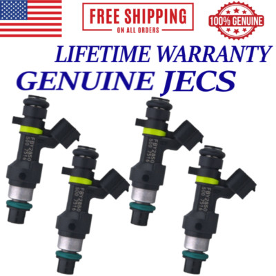 NEW Pack of 4 OEM JECS Fuel Injectors for 2007-17 Nissan 1.8L/2.0L/2.5L/1.6L I4